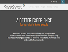 Tablet Screenshot of crosscountry-consulting.com